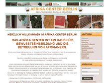 Tablet Screenshot of afrika-center-berlin.com